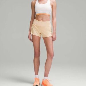 {Lululemon} Speed Up Mid-Rise Lined Short 4"